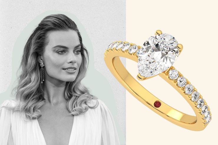 Pear Diamond Engagement Rings