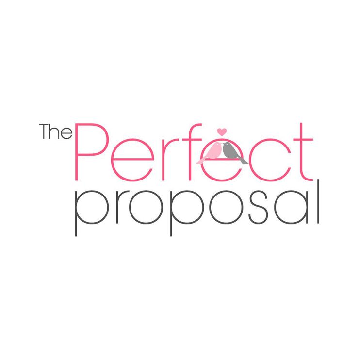 the perfect proposal