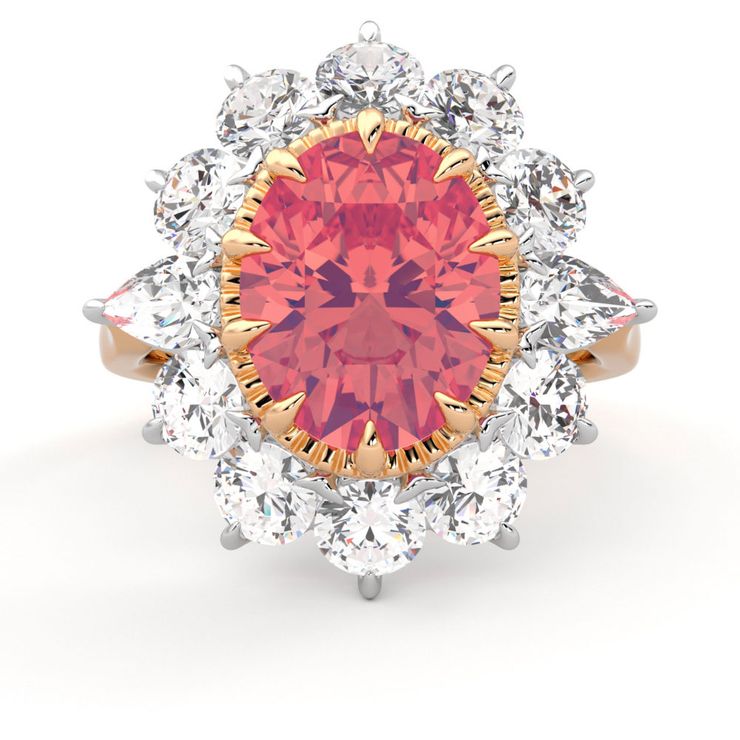 Princess Eugenie engagement ring front