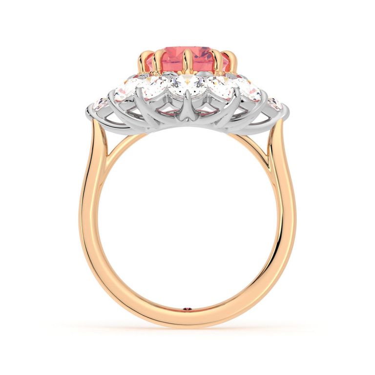 Princess Eugenie engagement ring side