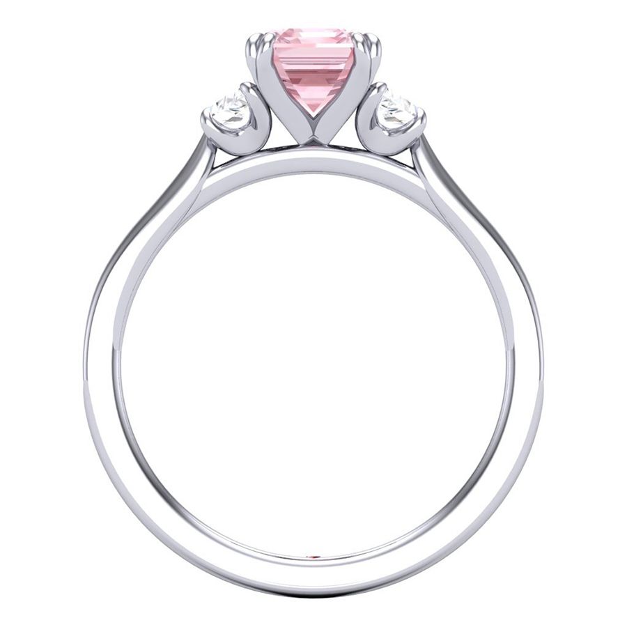 Pink Engagement Ring