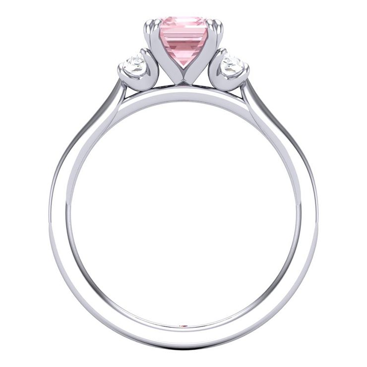 Pink Engagement Ring