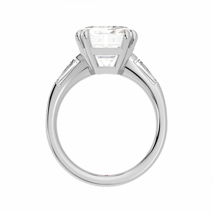 Jennifer Lopez emerald cut diamond engagement ring copy