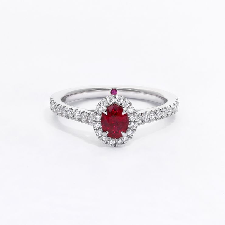 Oval Ruby Allure