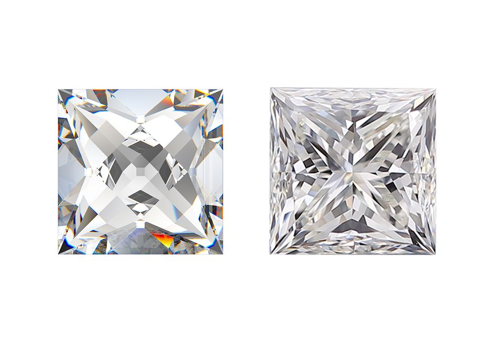 French cut vs princess cut