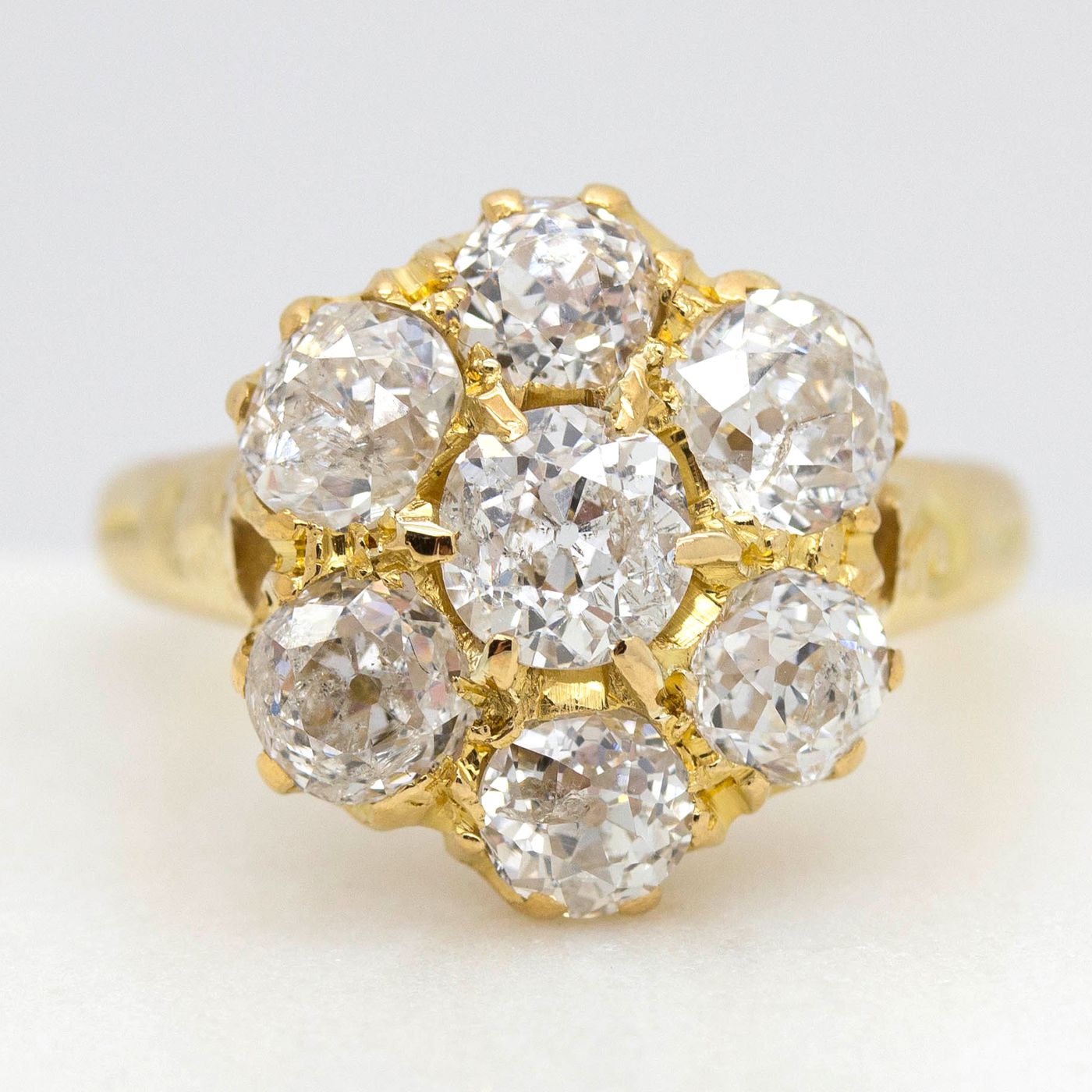 Old European cut diamonds