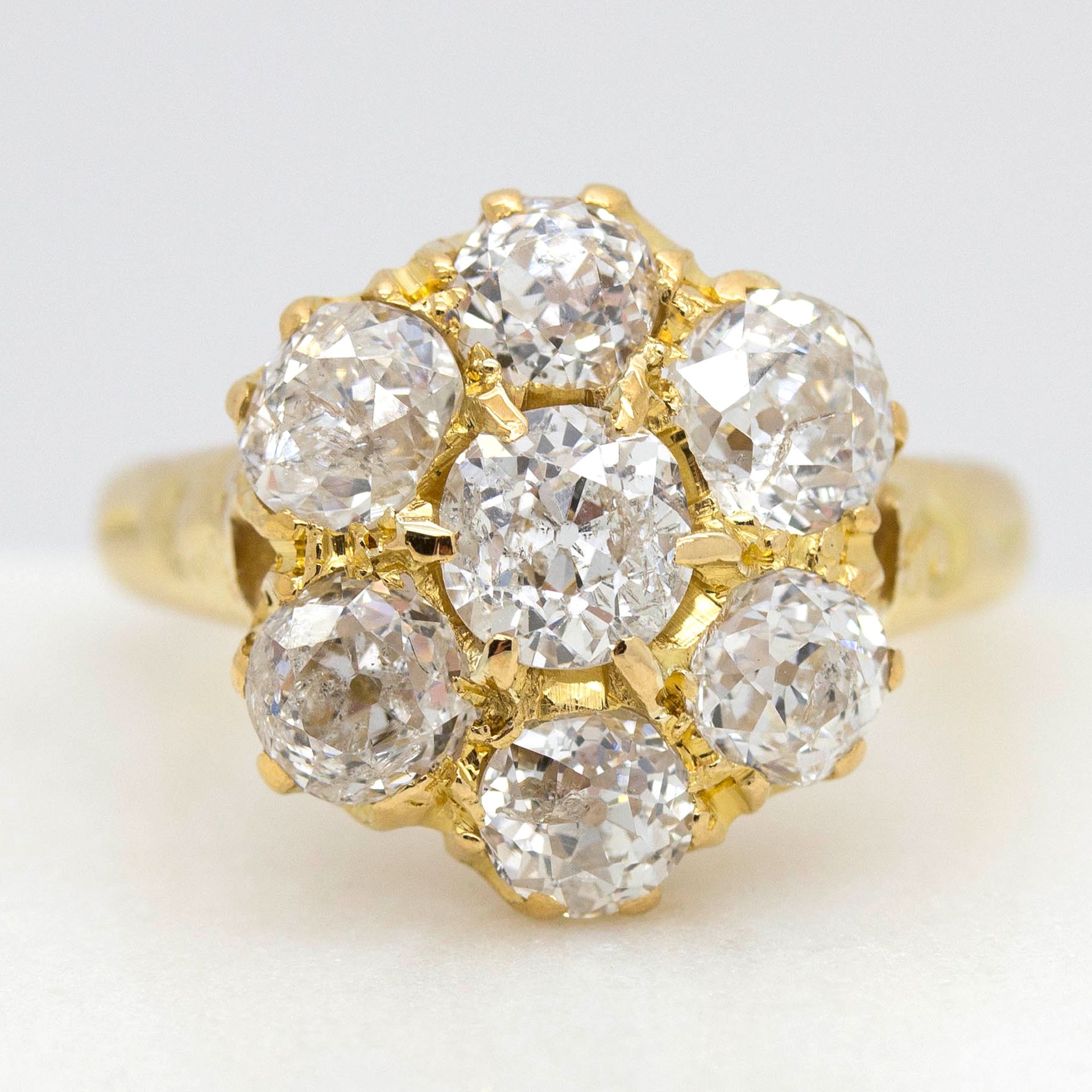 Old European cut diamonds
