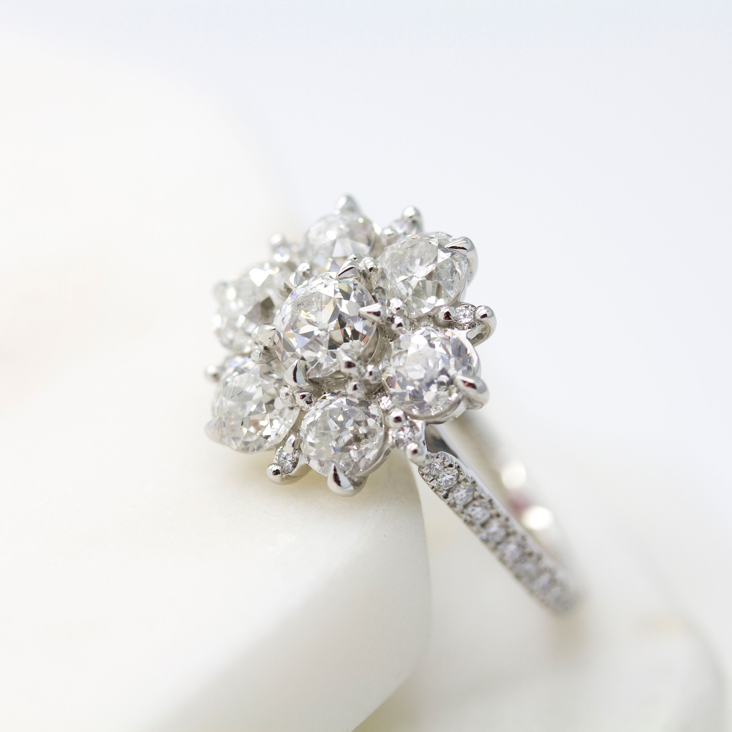 Old European cut diamonds