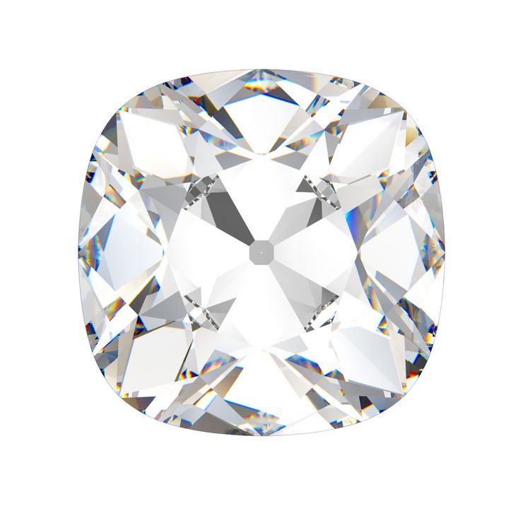 Old mine cut diamond
