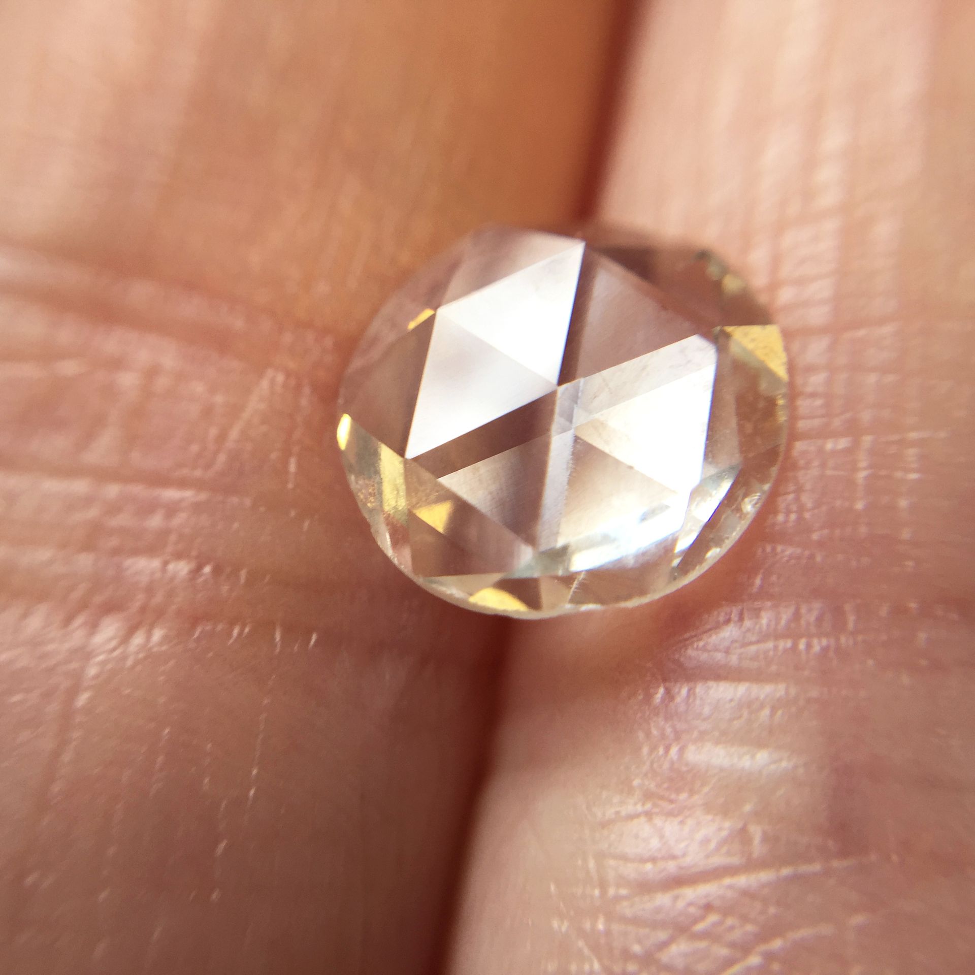 Rose round cut diamond