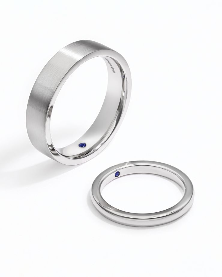 White gold vs platinum finishes