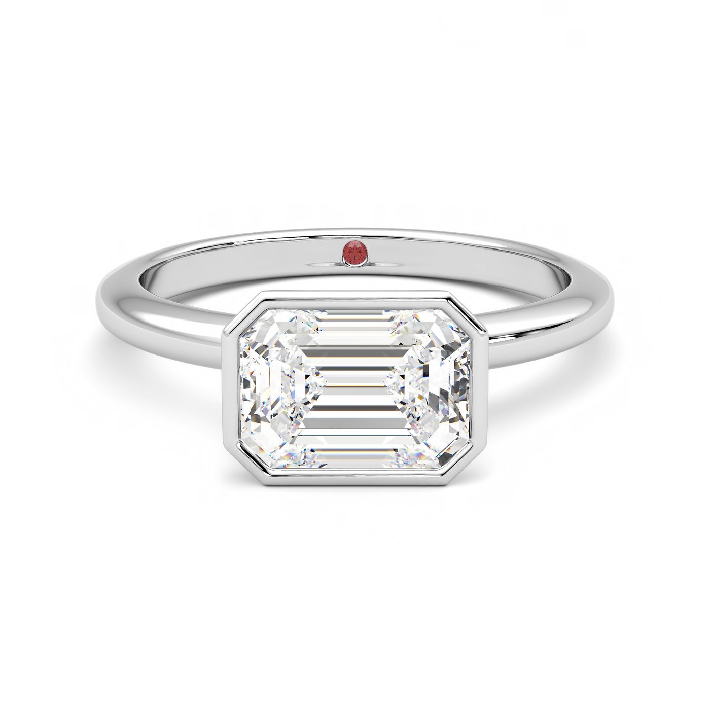 Purity Emerald front white
