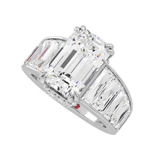 angelina jolie engagement ring render