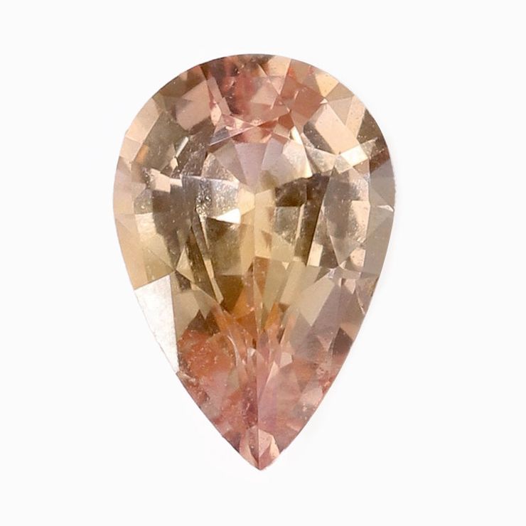 Pear Peach Sapphires