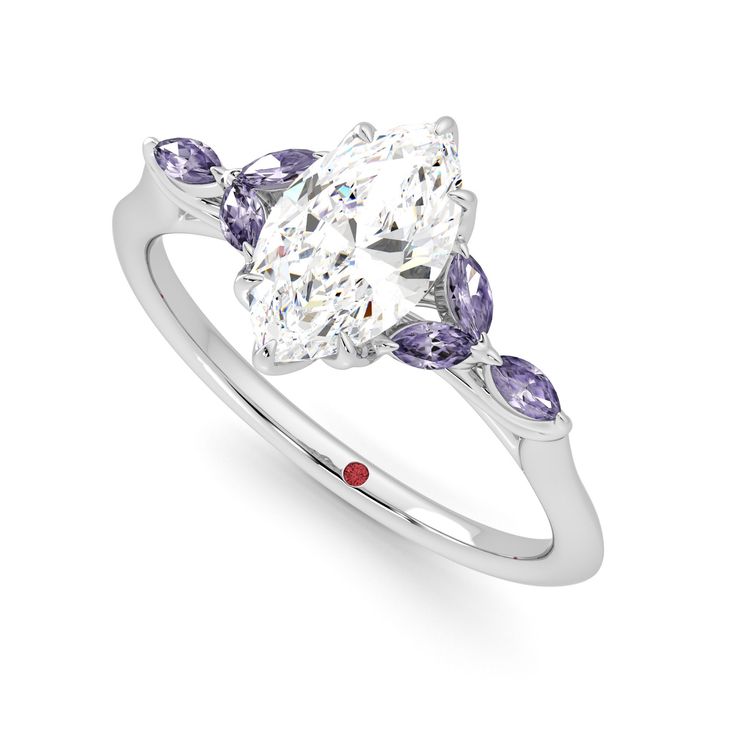tamora marquise purple perspective white