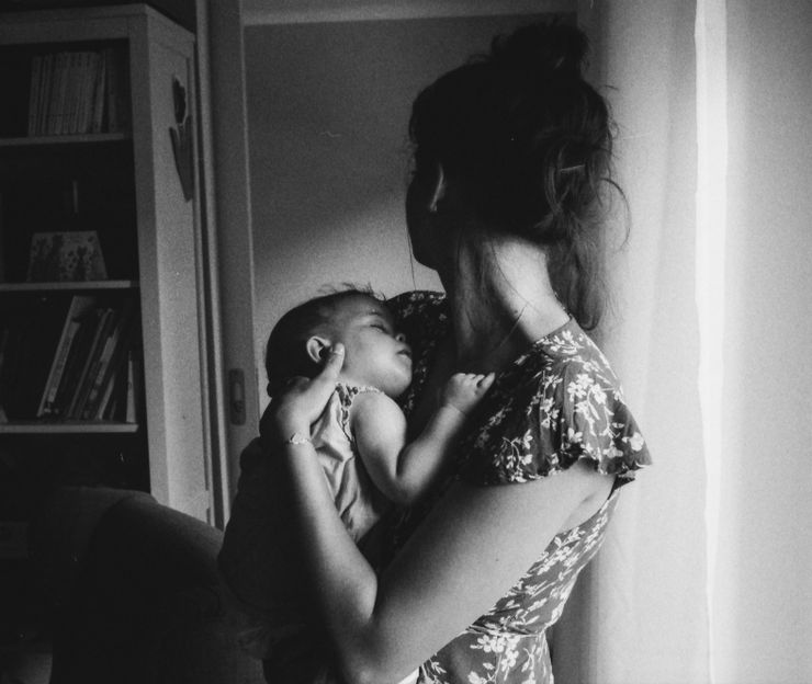 Mother and baby