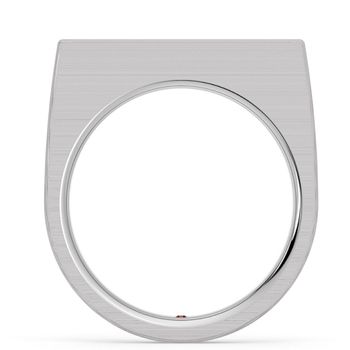 Kirsten Stewart engagement ring brushed platinum minimal band 2