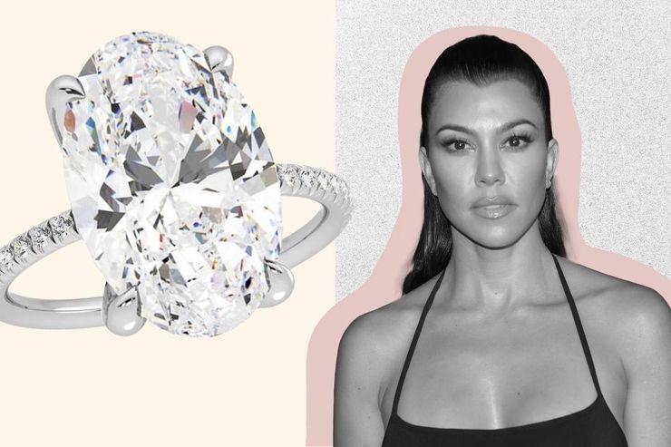 Kourtney Kardashian engagement ring index