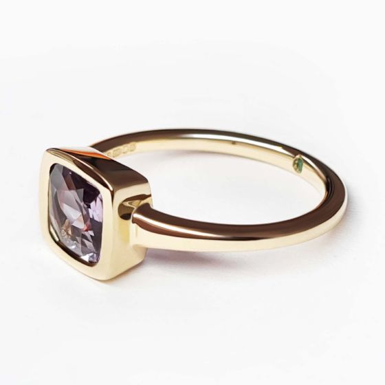 Lily Collins inspired engagement ring