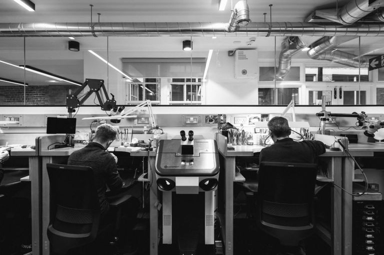 Chancery Lane Taylor and Hart workshop London