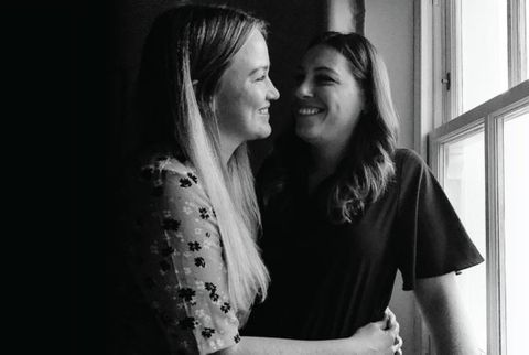 Sarah and Mindy love story