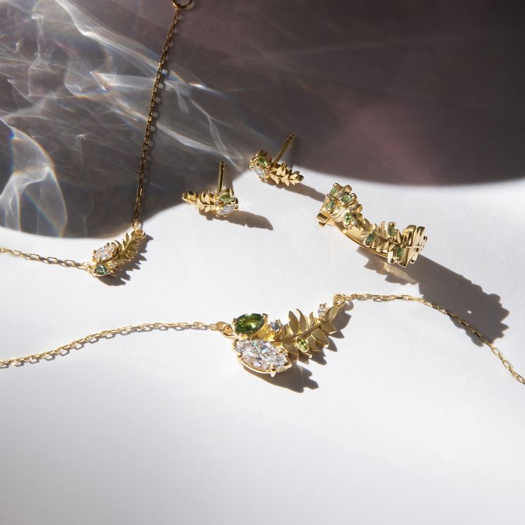 Verdant jewellery collection sq