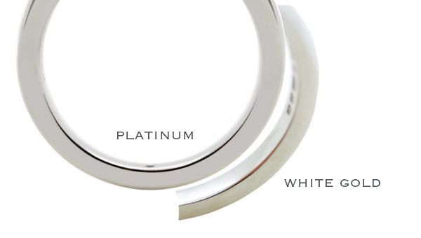 White gold vs platinum