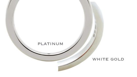 White gold vs platinum