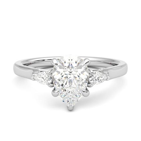 Faith pear three stone
