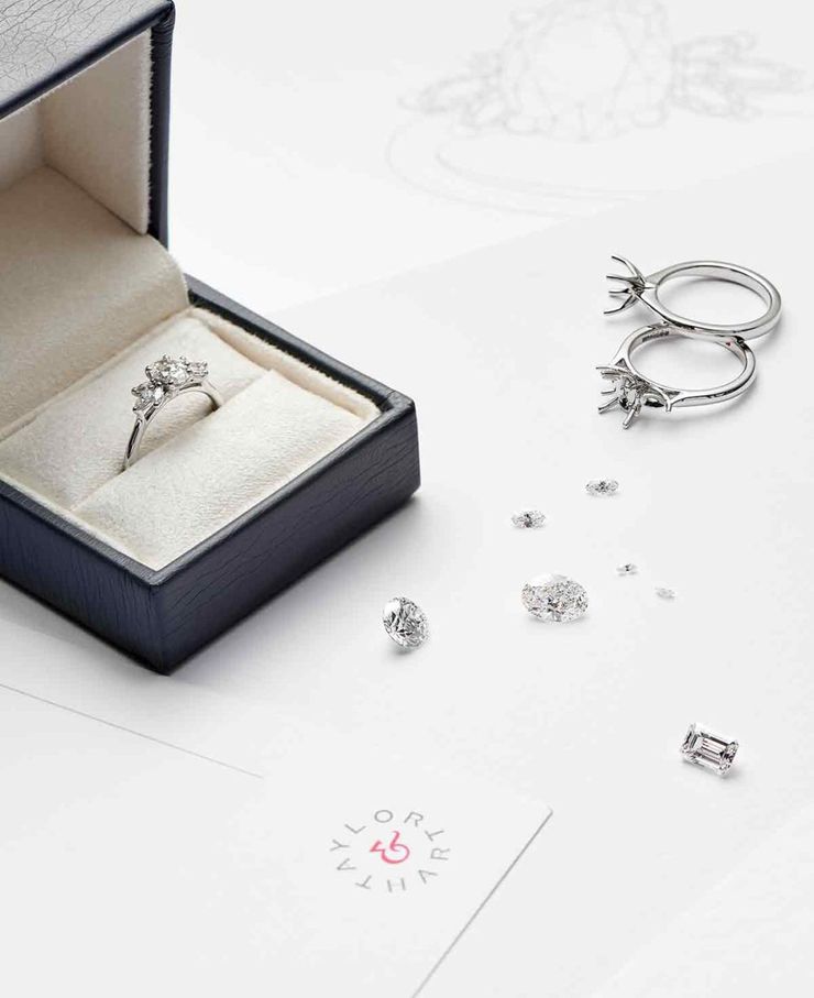 Platinum Jubilee engagement rings