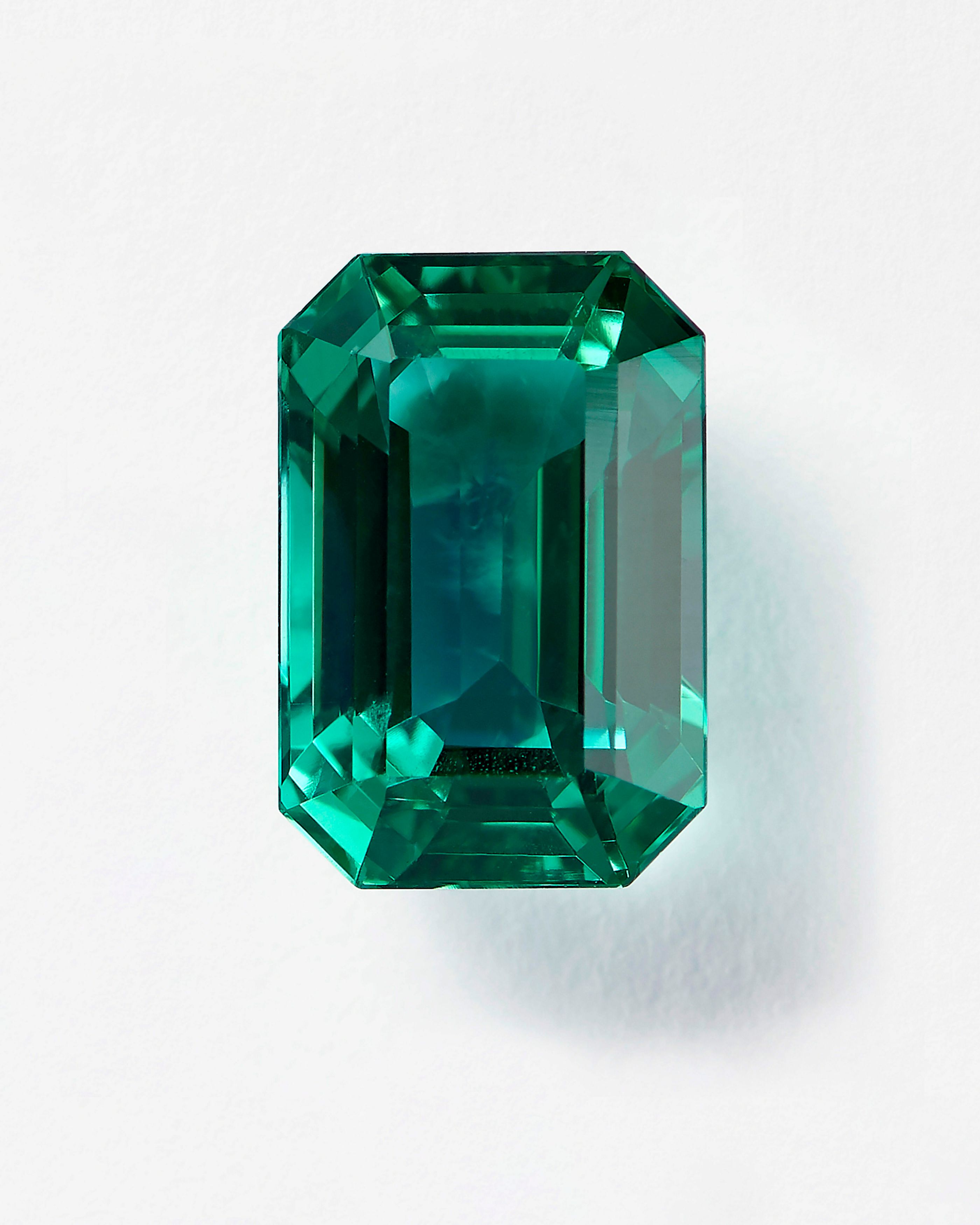Loose emeralds