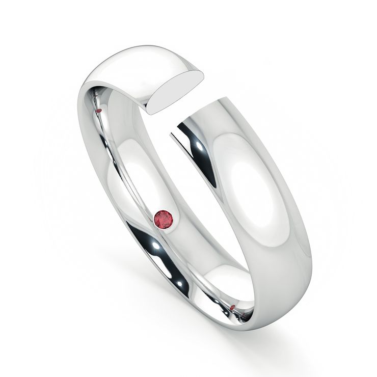 D-shape profile ring