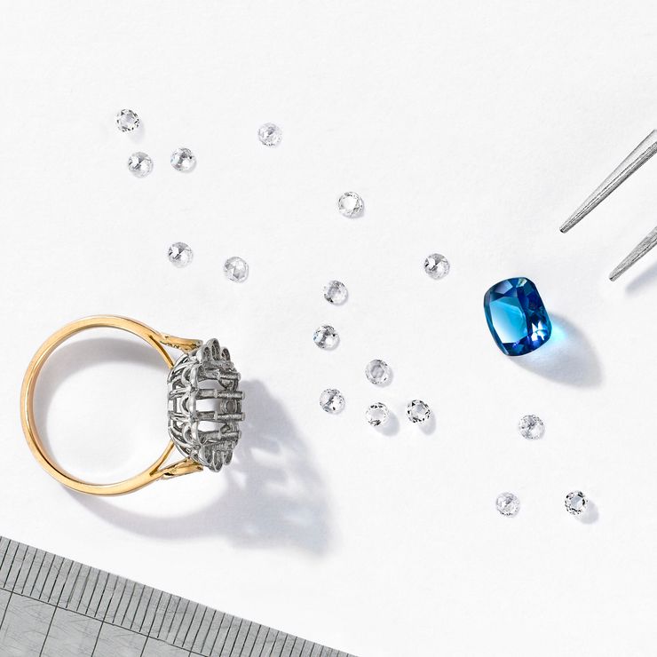 Evergreen deconstructed ring