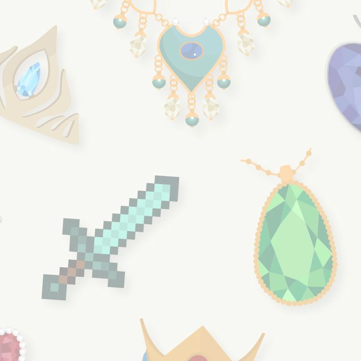 Fictional jewellery banner mob