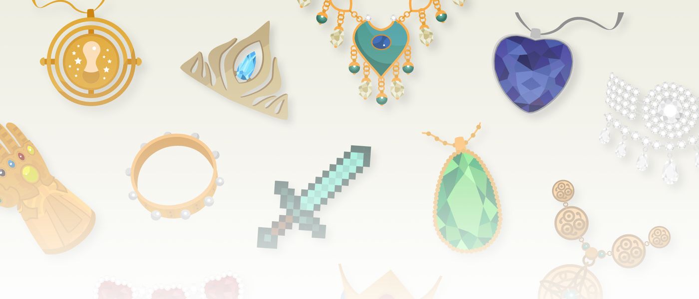 Fictional jewellery banner