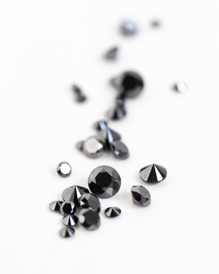 Treated Black Diamonds