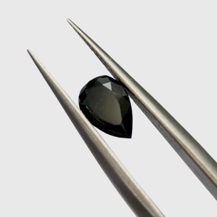 Pear black diamond loose tweezers sq