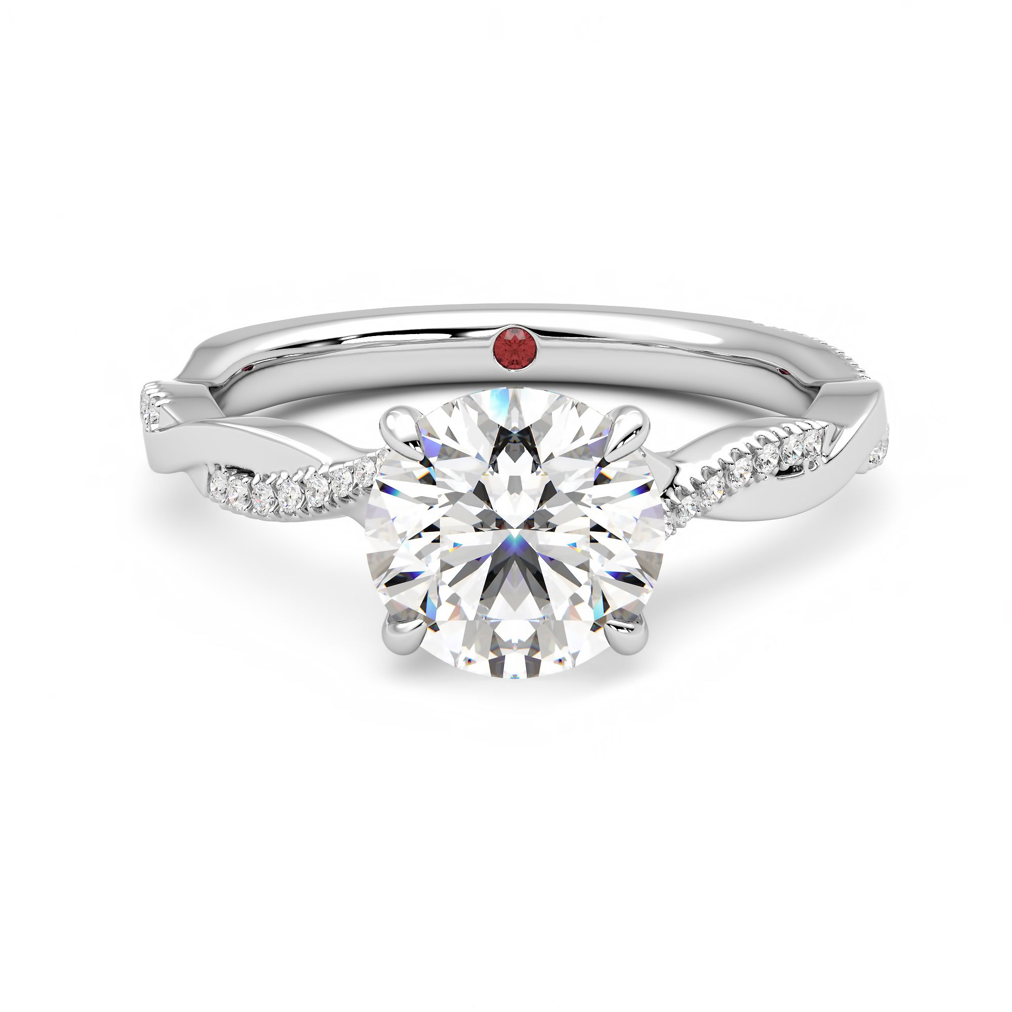 Round diamond cassia