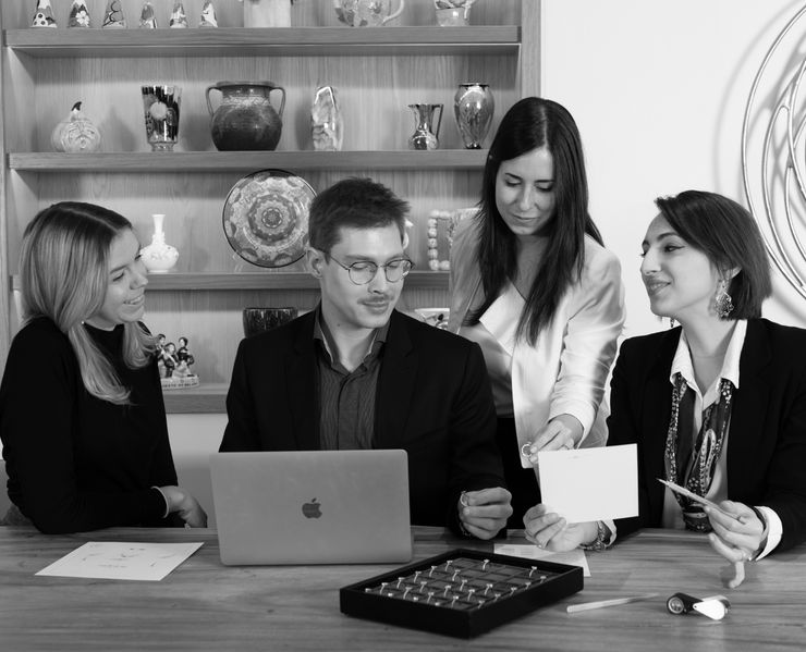 The jewellery design department