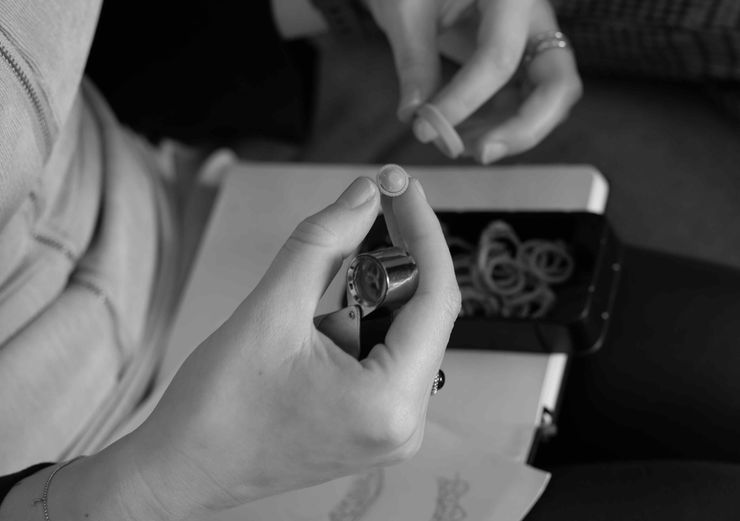 The custom and collection rings