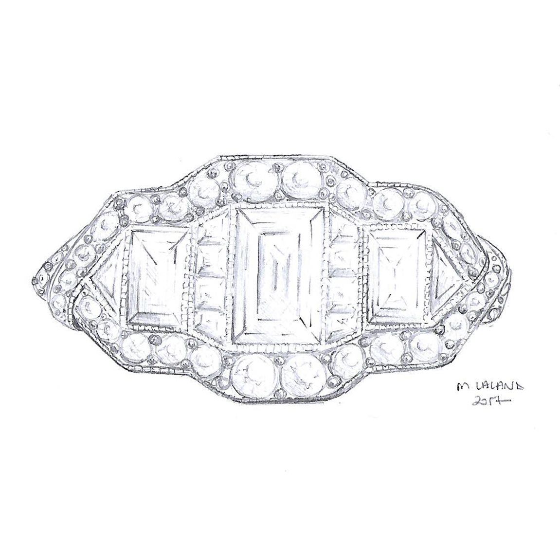 Vintage engagement rings