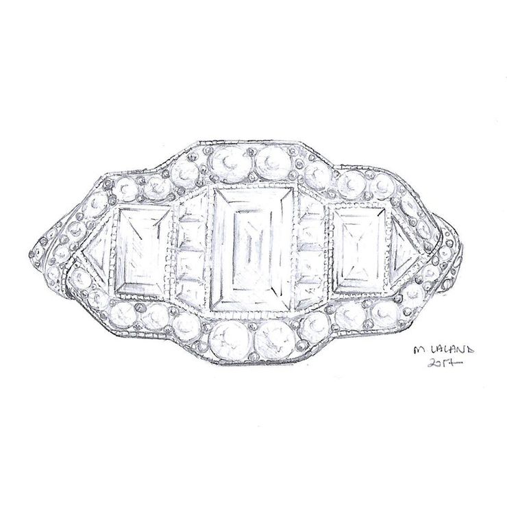 Vintage engagement rings