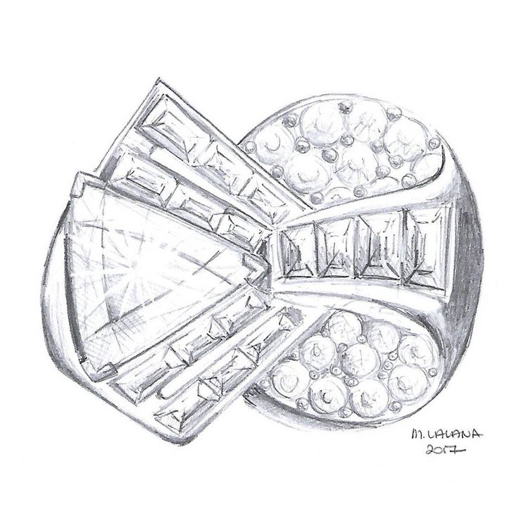 Vintage engagement rings