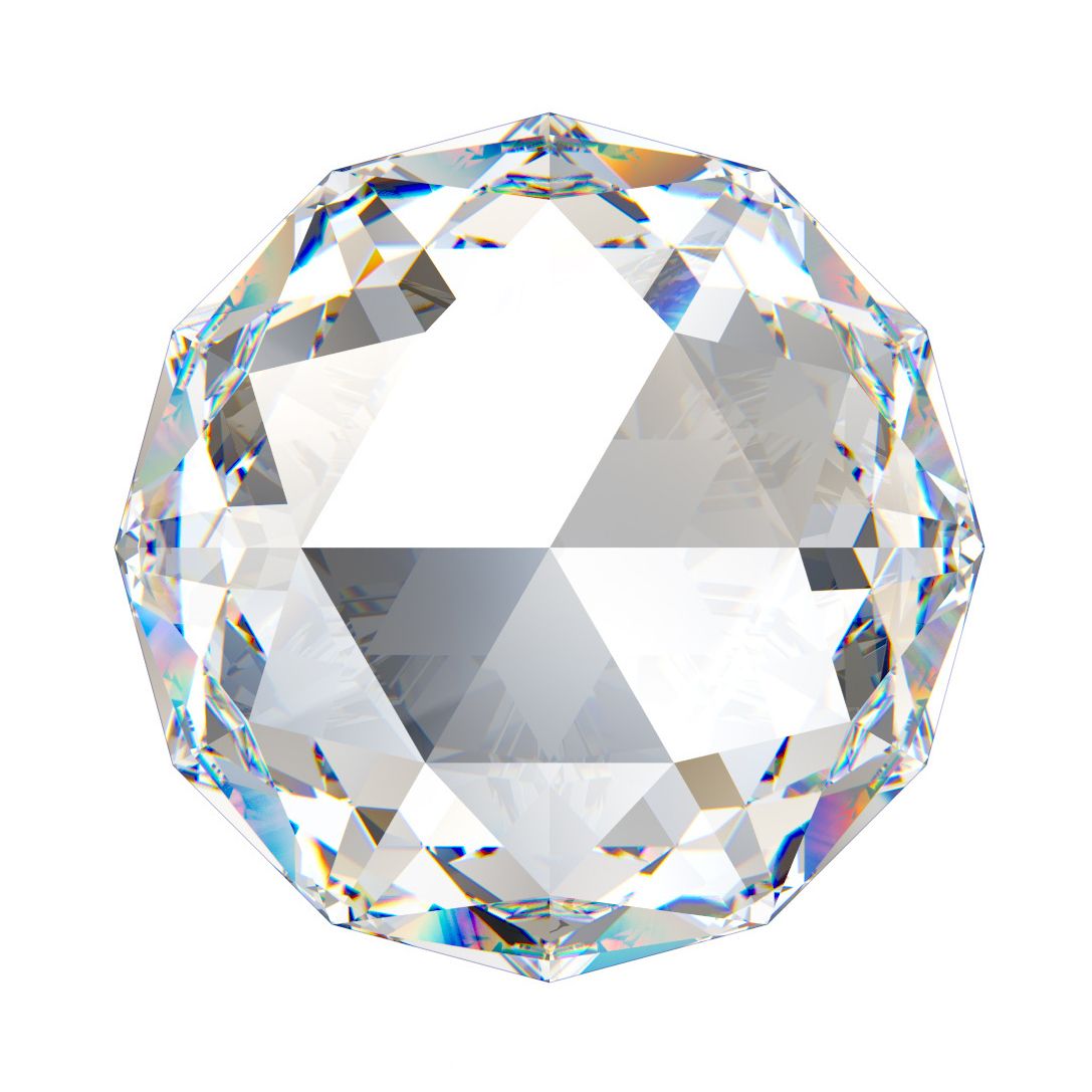 Rose cut diamond