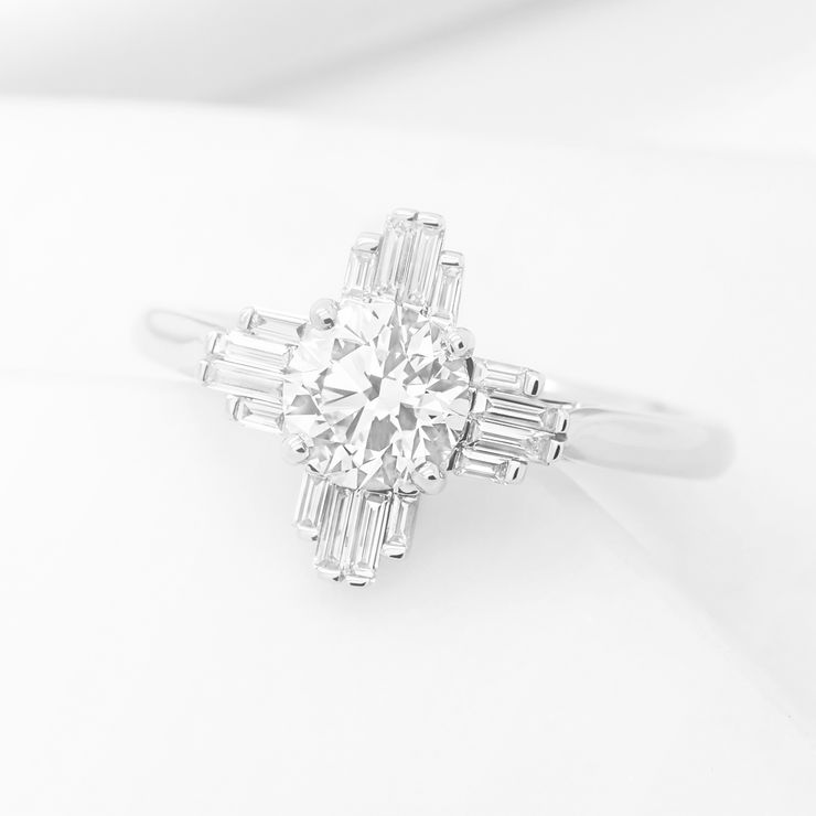 Round diamond mobile banner