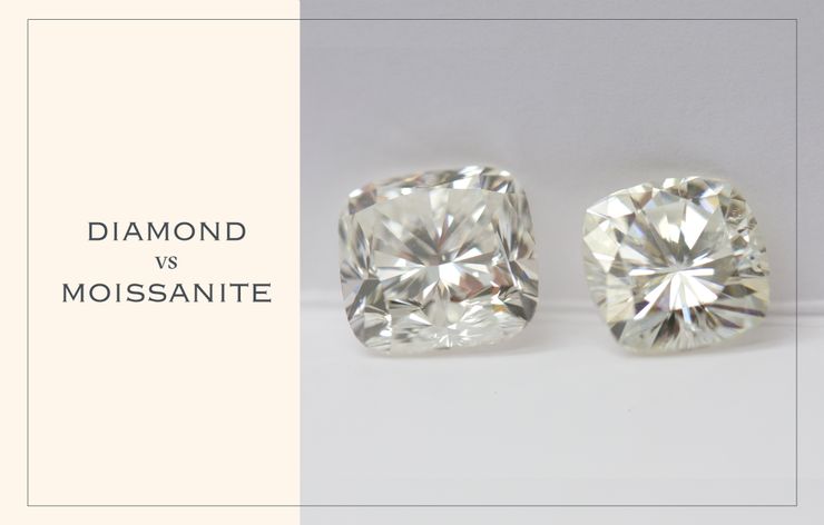 Diamond vs moissanite