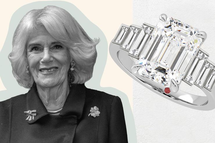 Queen Consort Camilla's Engagement Ring