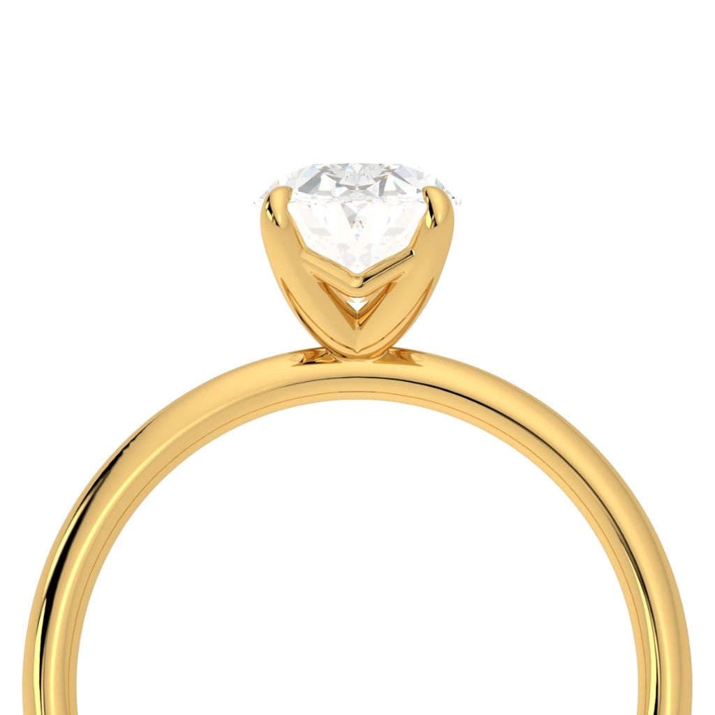 Oval solitaire