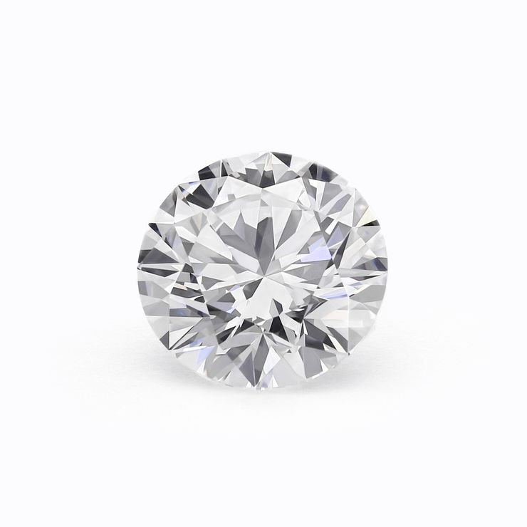 Loose round diamond