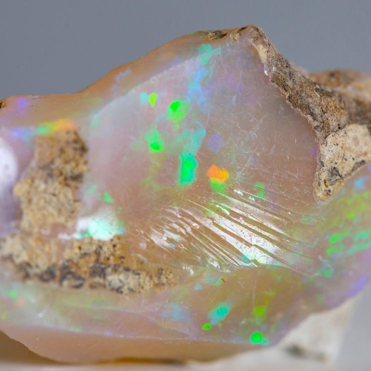 Opal Mineral Specimen Stone Rock Geology Gem Crystal